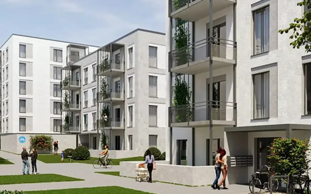 1 bis 4 Zimmer-Wohnungen zwischen 41 m² und 91 m² mit Fußbodenheizung und Balkon oder Terrasse für Singles, Paare, Rentner und Familien in Regensburg