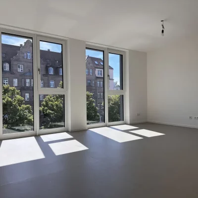 2 bis 4 Zimmer-Wohnungen zwischen 45 m² und 89 m² mit Fußbodenheizung und Balkon oder Loggia