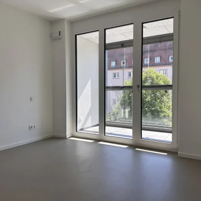 2 bis 4 Zimmer-Wohnungen zwischen 45 m² und 89 m² mit Fußbodenheizung und Balkon oder Loggia