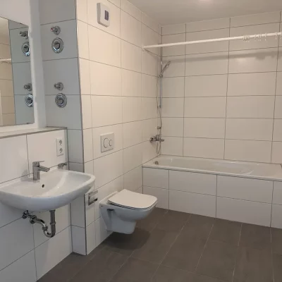 2 bis 4 Zimmer-Wohnungen zwischen 45 m² und 89 m² mit Fußbodenheizung und Balkon oder Loggia