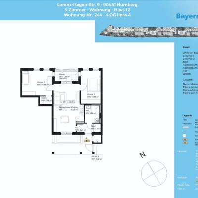 Wohnungen für Singles, Paare, Rentner sowie Familien